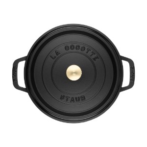 Staub cocotte fazék 26 cm/4 l, Black
