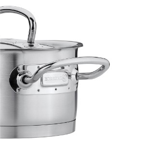 Rozsdamentes acél lábas fedővel, 20 cm / 2,8L, "Proline" - Korkmaz