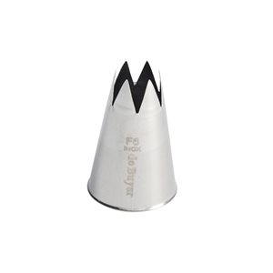 Sütemény fúvóka, F6, 23 mm - "de Buyer"