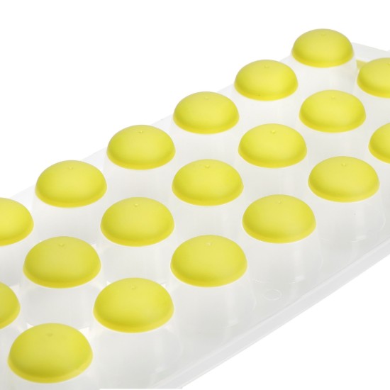 Colourworks jégkockakészítő forma, 28 x 12 cm, szilikon, zöld