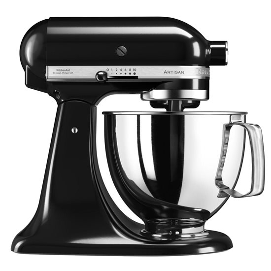 KitchenAid - Artisan Robotgép, 4.8L, 125-ös modell, Onyx Black 