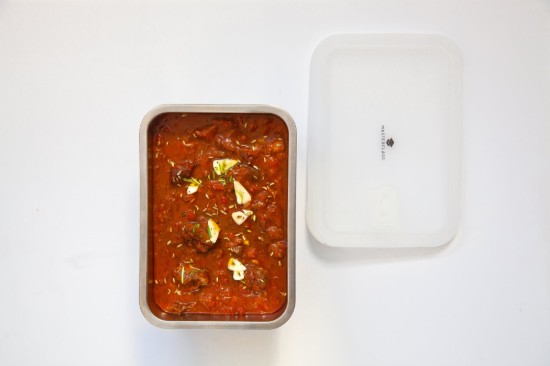 Kitchen Craft - Élelmiszertartály, rozsdamentes acél, 2000 ml, "MasterClass"