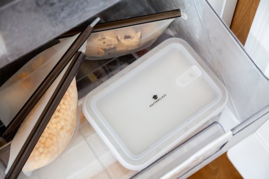 MasterClass - Élelmiszertartály, rozsdamentes acél, 2000 ml