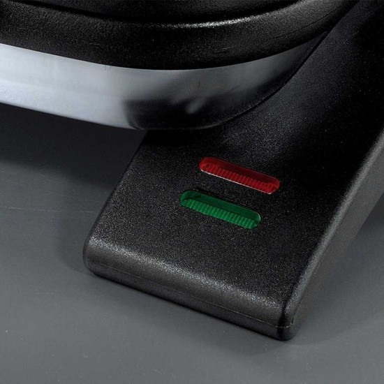Elektromos grill, 1800W, Inox/Black, "Tostkolik" - Korkmaz