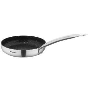 Tapadásmentes serpenyő, rozsdamentes acél, 40cm/8L, "Proline Gastro" - Korkmaz