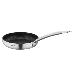 Tapadásmentes serpenyő, rozsdamentes acél, 36cm/6L, "Proline Gastro" - Korkmaz