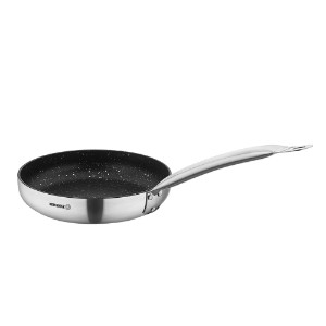 Tapadásmentes serpenyő, rozsdamentes acél, 32cm/4,5L, "Proline Gastro" - Korkmaz