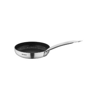 Tapadásmentes serpenyő, rozsdamentes acél, 24cm/1,8L, "Proline Gastro" - Korkmaz