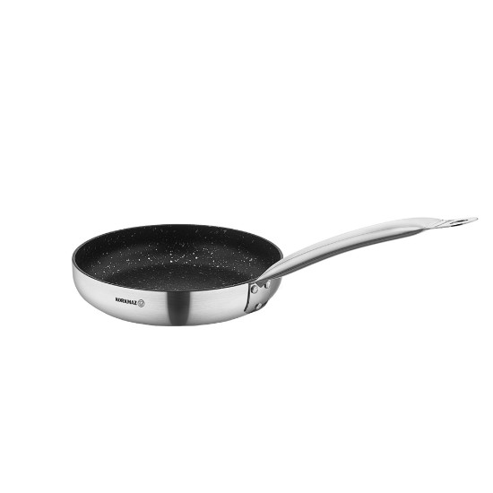 Tapadásmentes serpenyő, rozsdamentes acél, 28cm/2,5L, "Proline Gastro" - Korkmaz