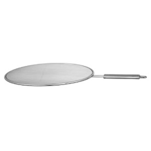 Rozsdamentes acél fröccsenésvédő paraván, 30 cm - Zokura