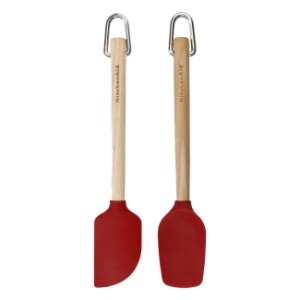 KitchenAid - 2 db Mini Konyhai spatula, szilikon, Empire Red