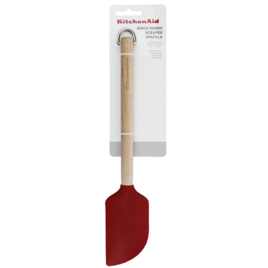  KitchenAid - Kaparó spatula, szilikon, Empire Red