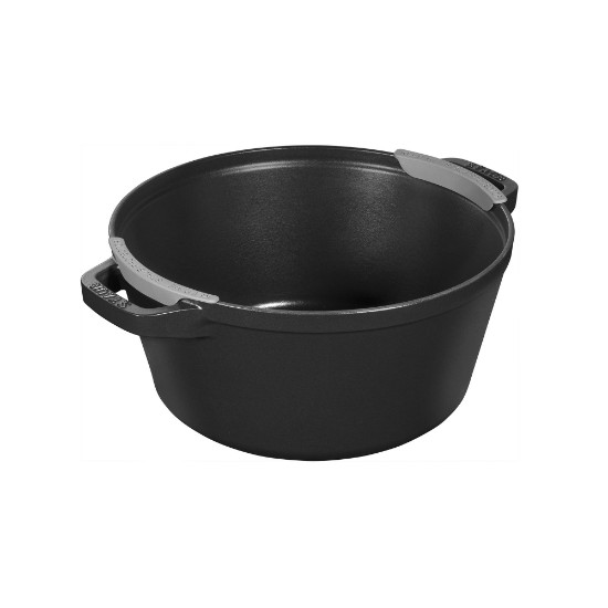 3 részes Cocotte edénykészlet, öntöttvas, Fekete - Staub