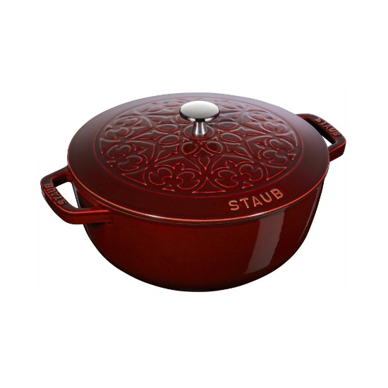 Staub - Cocotte fazék, öntöttvas, 24 cm / 3,6L, Grenadine