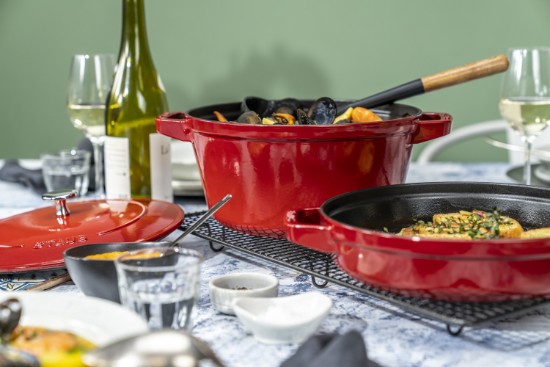 3 részes Cocotte edénykészlet, öntöttvas, Cherry - Staub