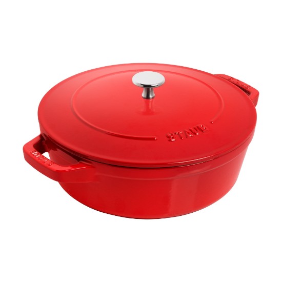 3 részes Cocotte edénykészlet, öntöttvas, Cherry - Staub