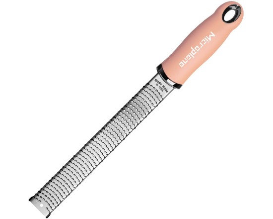 Microplane - Classic reszelő, sebészeti rozsdamentes acél, 32,5 x 3 cm, Dusty Rose