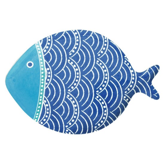 Porcelán tál, 31 x 21,5 cm, "SEA FRIENDS" - Easy Life