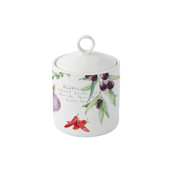 Tárolóedény, porcelán, 9 cm, "HOME & KITCHEN" - Easy Life