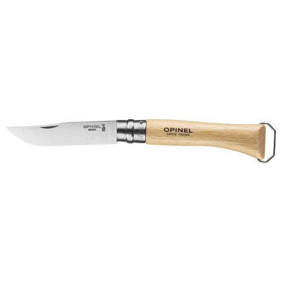 Opinel - N°10 rozsdamentes kés, dugóhúzóval, 10 cm