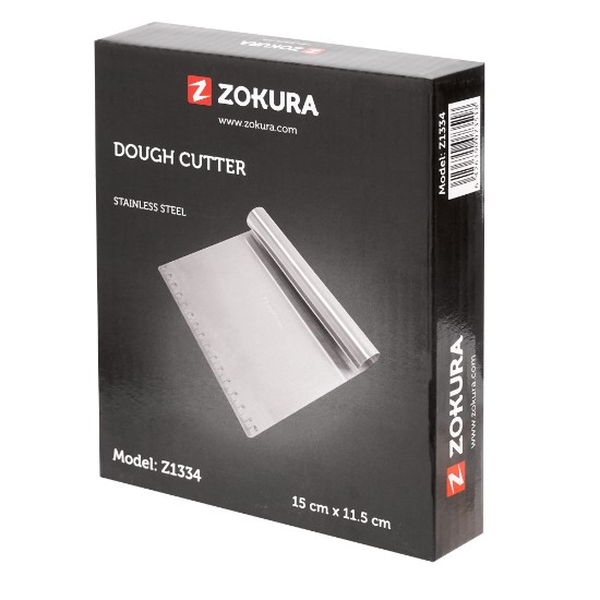 Zokura - Tésztavágó, rozsdamentes acél, 15x11,5 cm 