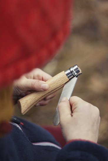 Opinel -"My first" Zsebkés, rozsdamentes acél, 8 cm, Natural 