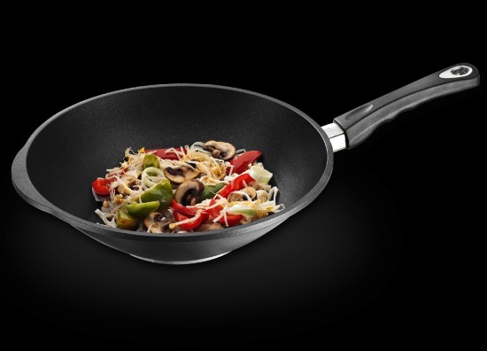 AMT Gastroguss Wok serpenyő, 32 cm