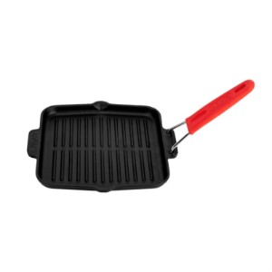 Lava grill serpenyő  21 x 21 cm, piros