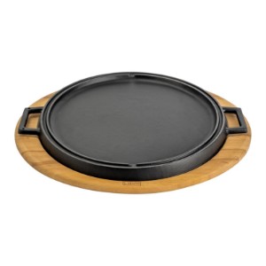 Öntöttvas grill állvánnyal, 34 cm - LAVA