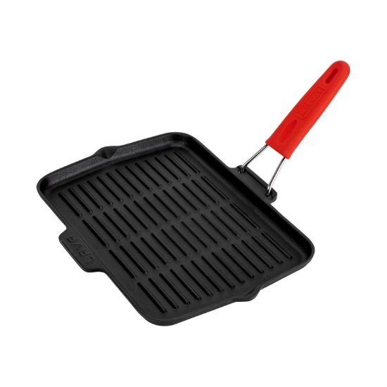 Lava grill serpenyő  21 x 30 cm, piros