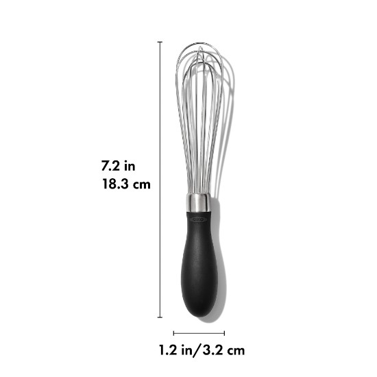 OXO  - "Good Grips" Habverő, rozsdamentes acél, 18,3 cm