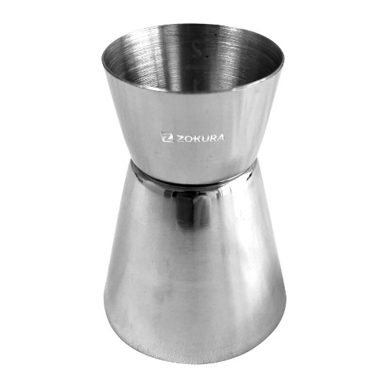 Zokura - Dupla italmérő pohár (jigger), rozsdamentes acél, 20/40ml