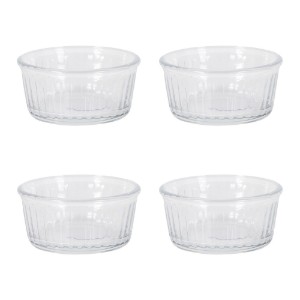 4 db ramekin tál készlet, üveg, 8,5 cm - Duralex