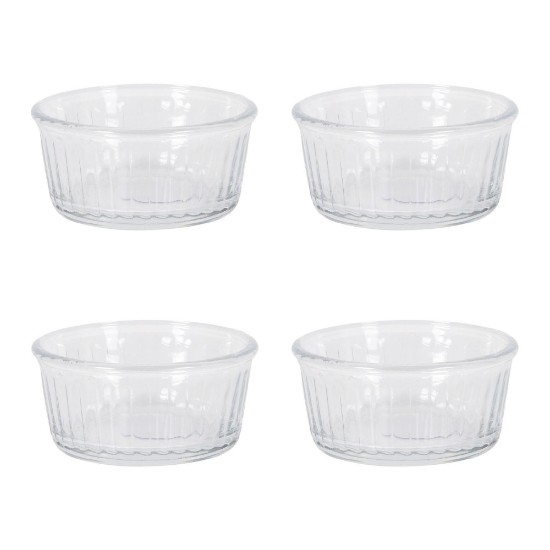 4 db ramekin tál készlet, üveg, 8,5 cm - Duralex