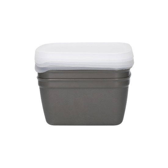 3 részes tárolóedénykészlet, bioműanyag, 900 ml - Natural Elements