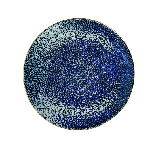 Porcelánlemez, 22 cm, Indigo Blue, "Satori" - Mikasa