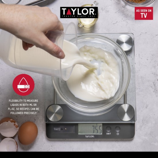Taylor Pro - Konyhai mérleg, 14,4 kg