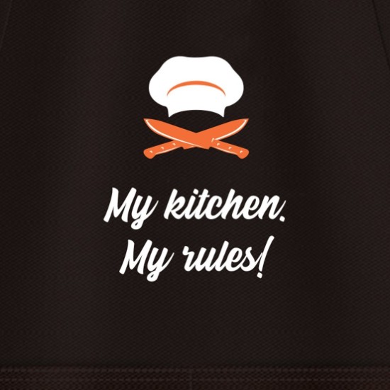 Kötény -  "My kitchen. My rules!"