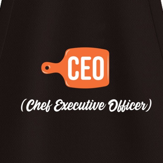 Kötény - "CEO (Chef Executive Officer)"