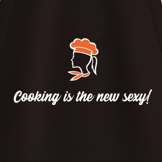 Kötény - "A főzés az új szexy trend!"