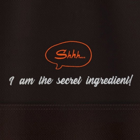 Konyhai kötény "I am the secret ingredient"