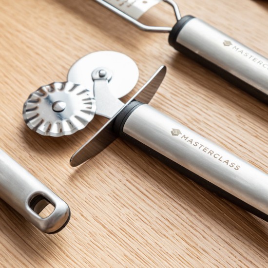 Kitchen Craft - Kétkerekű tésztavágó, rozsdamentes acél, 16 cm, "MasterClass"