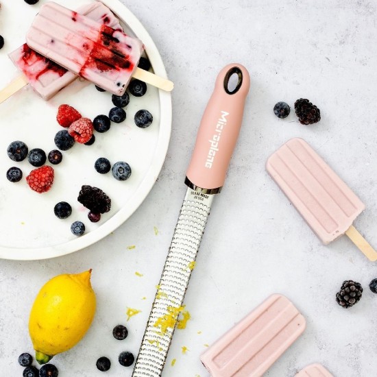 Microplane - Classic reszelő, sebészeti rozsdamentes acél, 32,5 cm, Dusty Rose