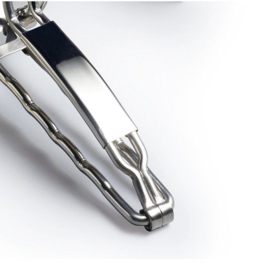 MasterClass  - Rotációs sajtreszelő, rozsdamentes acél, 21 x 12 cm, "Deluxe"