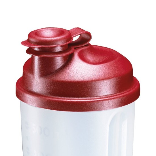 Westmark shaker, 500 ml, "Mixery", piros