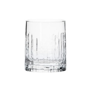 3 részes whiskys pohár készlet, üvegből, 355ml, "Oak" - Borgonovo