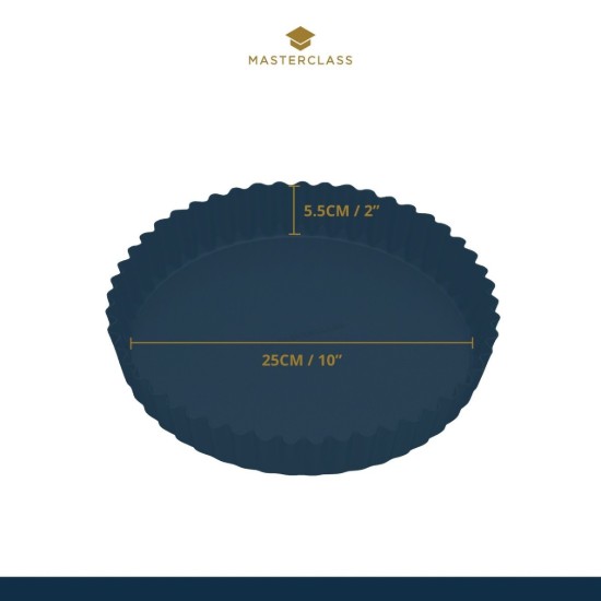 Kitchen Craft sütőforma 25 cm, acél, "MasterClass"