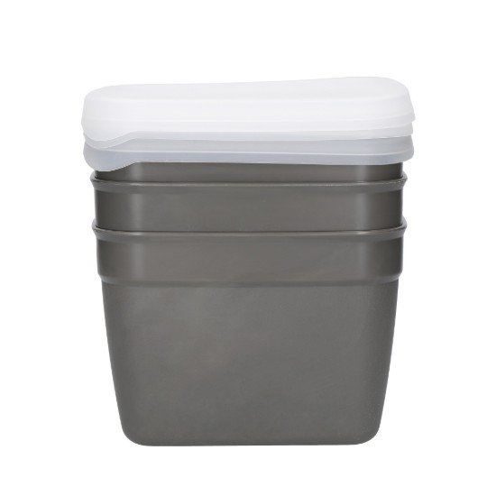 3 részes tárolóedénykészlet, bioműanyag, 1200 ml - Natural Elements