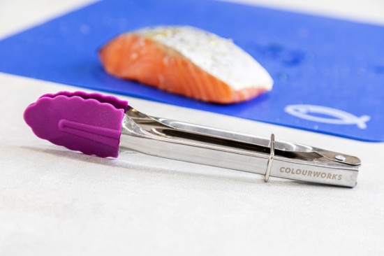 Colourworks mini szilikon fogó, 18 cm