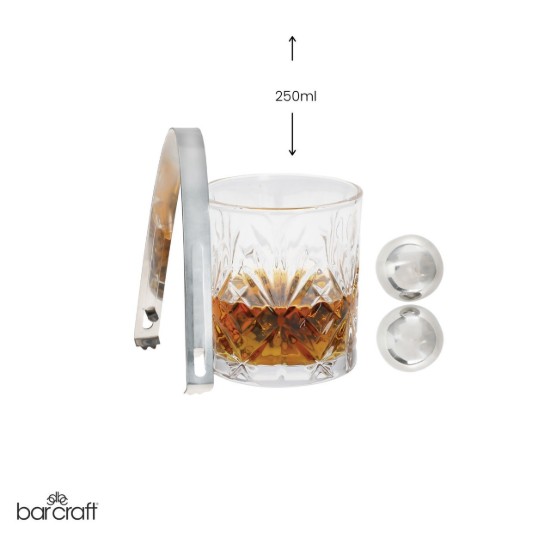 BarCraft - Whisky tálalókészlet, 4 db